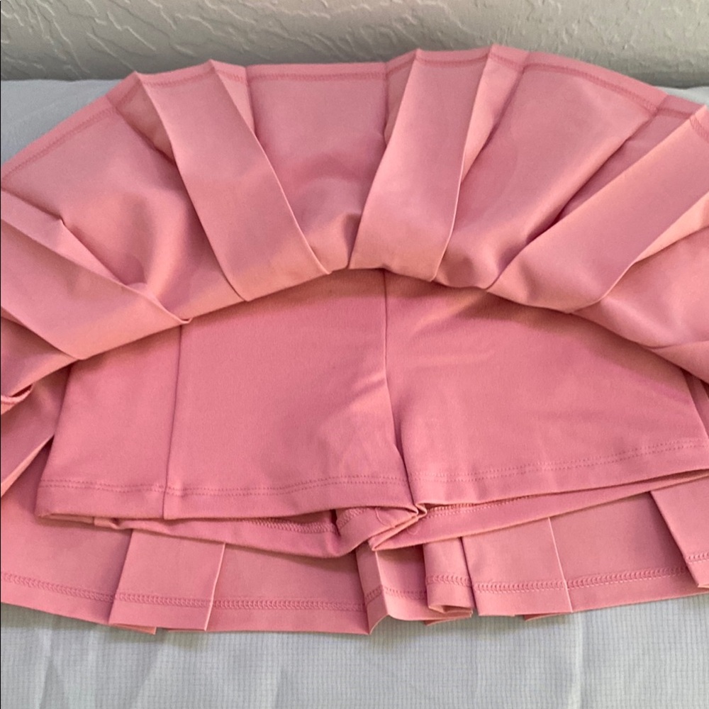 Justice Pink Pleated Tennis Skirt - Picture 9 of 12